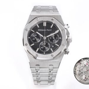 🔥🔥【Top】
2023 new products ap Audemars Piguet Royal Oak series new 26240 chronograph, using the same model (6-digit small seconds transparent bottom movement caliber4401 chronograph movement), with anti-glare sapphire high-transparent glass dial decorated with classic grande tapisserie large plaid pattern 316 stainless steel alternates between satin brushing and polishing, showing an interesting contrast between matte and shiny surfaces. The rough and elegant 41mm dial is full of strength and has a super luminous display, which can read the time in any environment.
Please + source WeChat: wbzj9208