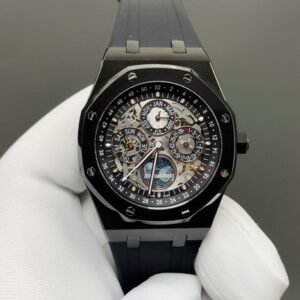 AP Audemars Piguet Royal Oak 26574ST series men's watch! A perfect and personalized experience!
1⃣️Diameter 41MM!
2⃣️ Equipped with a customized version of Cal.5134 movement, which perfectly restores functions
Yes!
3⃣️All functions such as calendar, day of the week, month, moon phase, etc. are all real functions and can be used normally. (optional steel belt, tape, belt)
3⃣️The watch case is made of 316L fine steel. The entire case is CNC processed with high precision, and the density is consistent with the original!
4⃣️The entire text is perfectly presented according to the original color!
5⃣️A three-piece set of shell cover, shell and bottom cover. The overall angle perfectly reflects the drawing process and the fusion of quality and beauty!