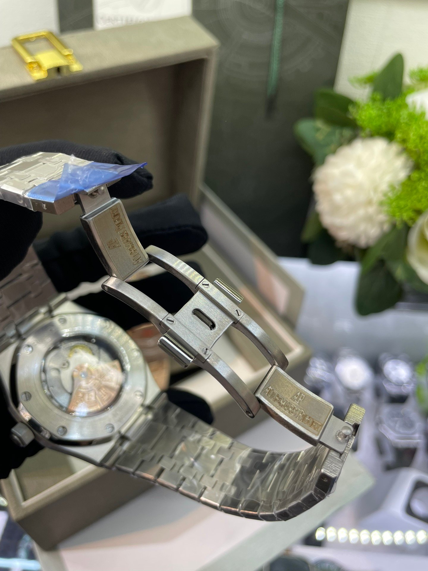 Exclusive real photos
audemars piguet mens watch automatic mechanical watch
Audemars Piguet Royal Oak, men's watch, fully automatic mechanical watch - Image 5