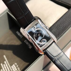 Maurice Lacroix (black diamond surface) new bamboo pattern cowhide strap